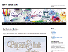 Tablet Screenshot of janettakahashi.com